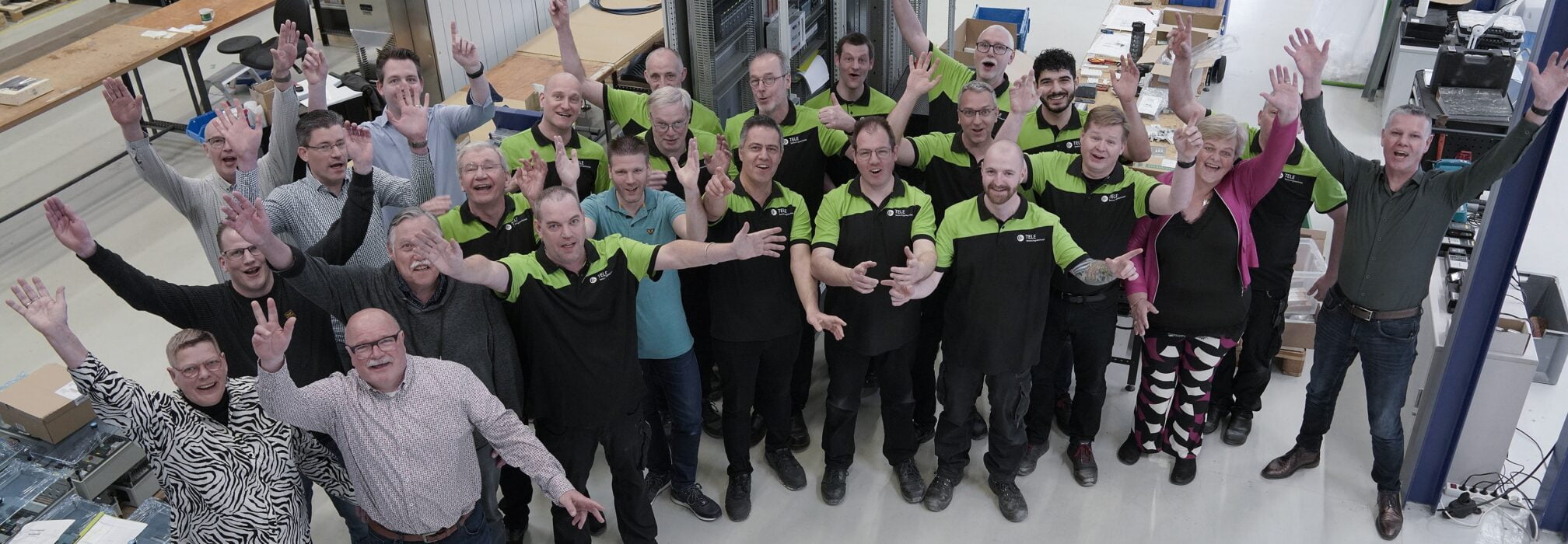 Team TELE blij